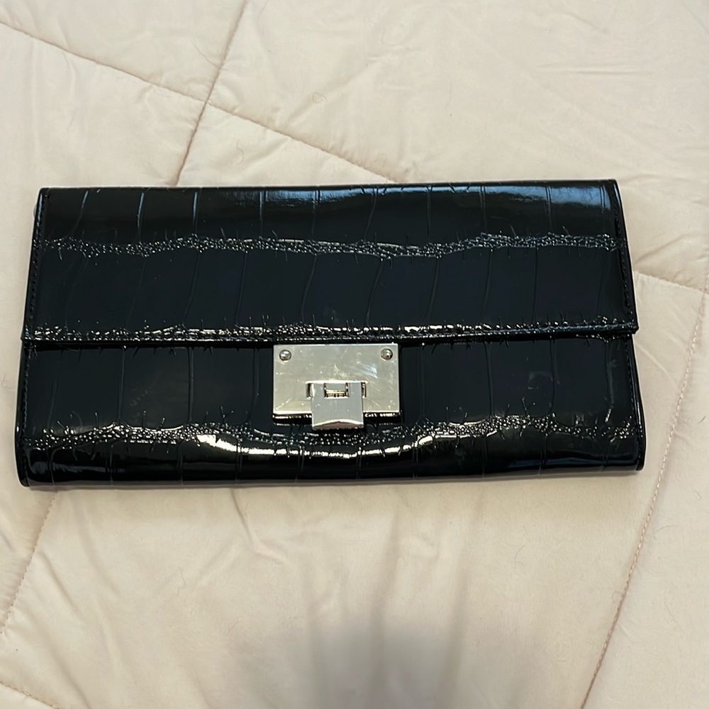 Clutch with long strap